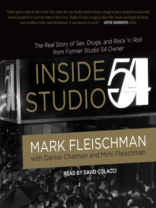 Title details for Inside Studio 54 by Mark Fleischman - Available